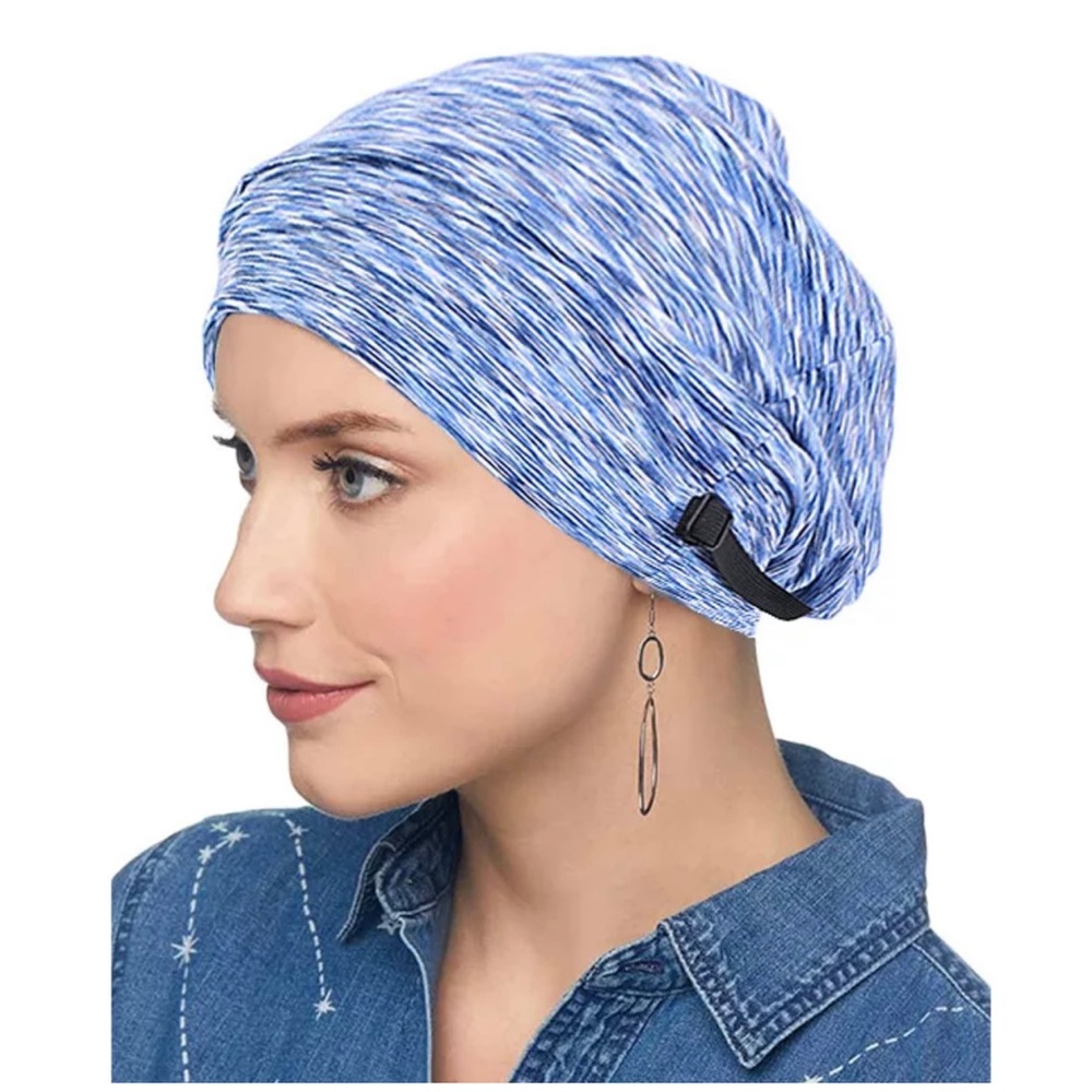 Satin Slouchy Beanie Bonnet Cap